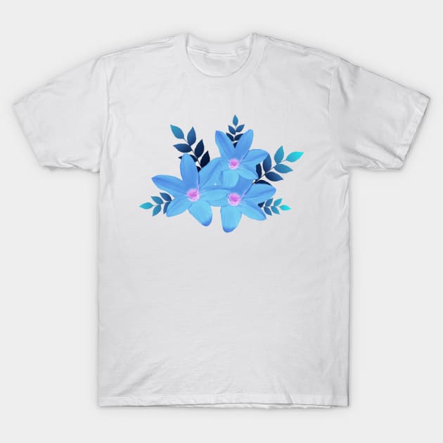 Tropical blossoms - flowers - flora in Africa T-Shirt by T-SHIRTS UND MEHR